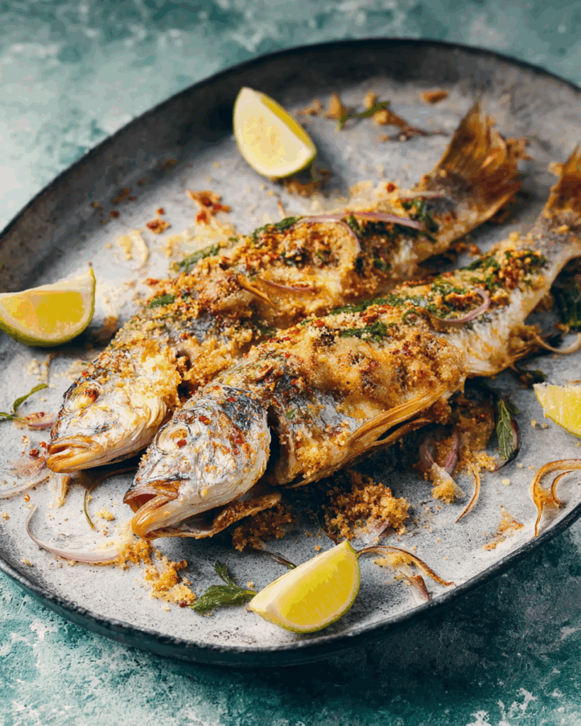 Fragrant Whole Roasted Fish with Lemongrass & Ginger