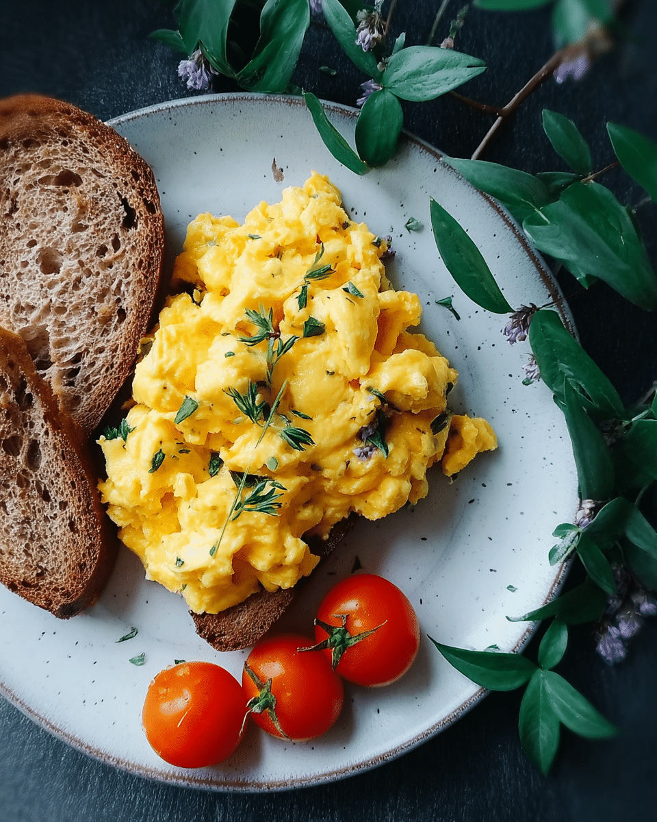 Creamy Gordon Ramsay Scrambled Eggs