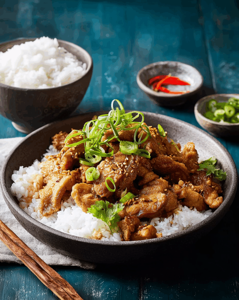 Japanese Ginger Pork