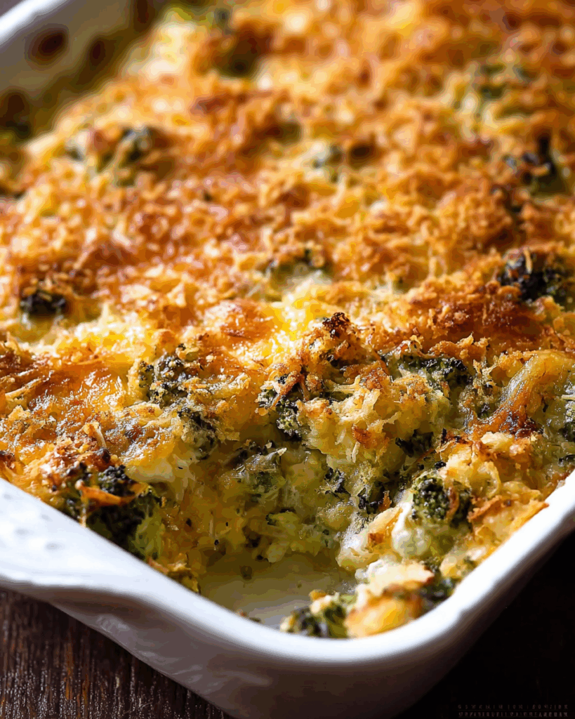 Lightened Broccoli Casserole