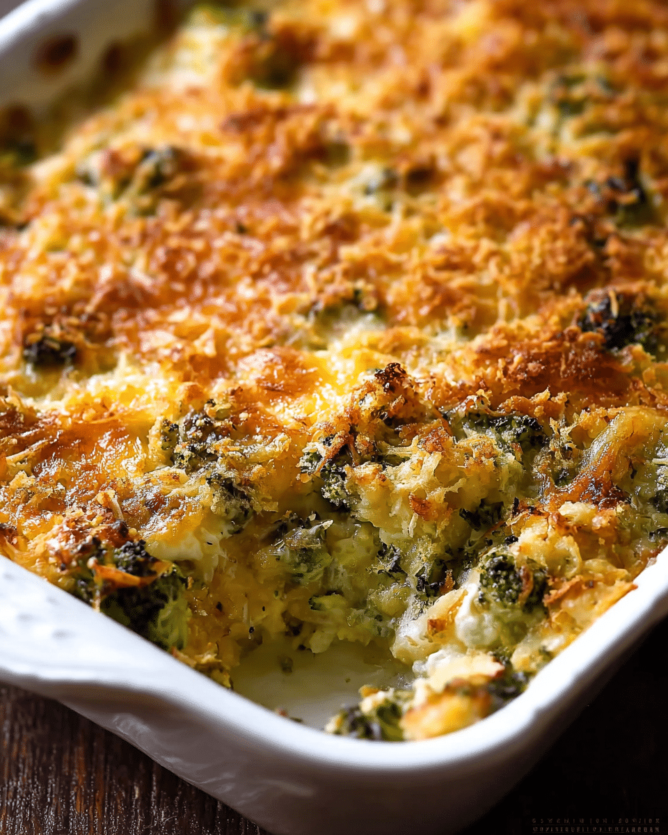 Lightened Broccoli Casserole