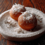 Cheese Doughnuts with Creamy Cheese Filling