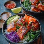 Bang-Bang Salmon Bite Bowl
