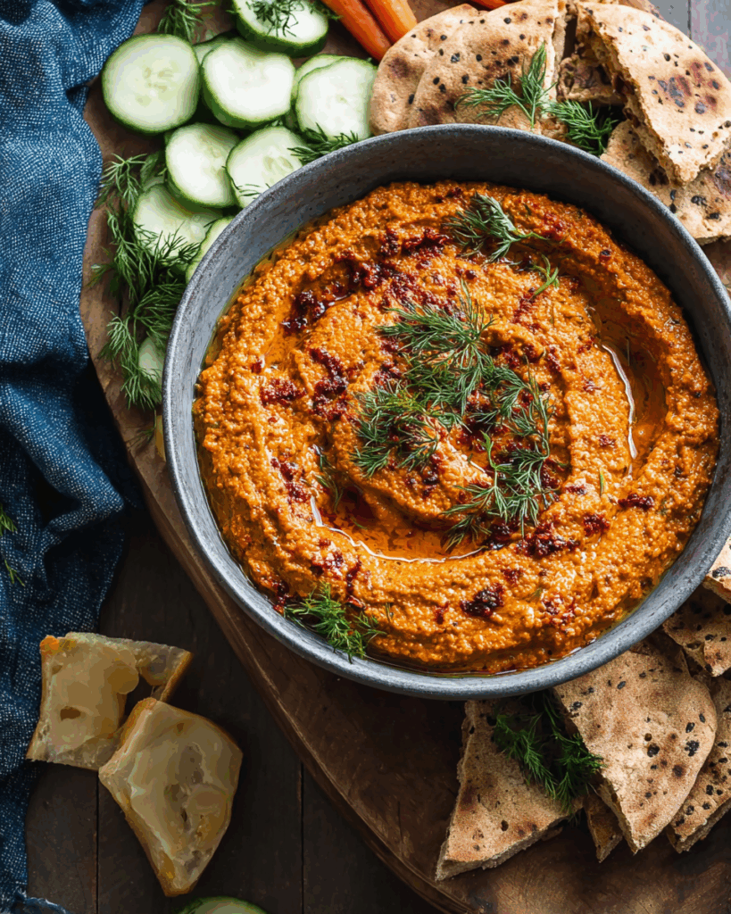 Harissa Carrot Dip