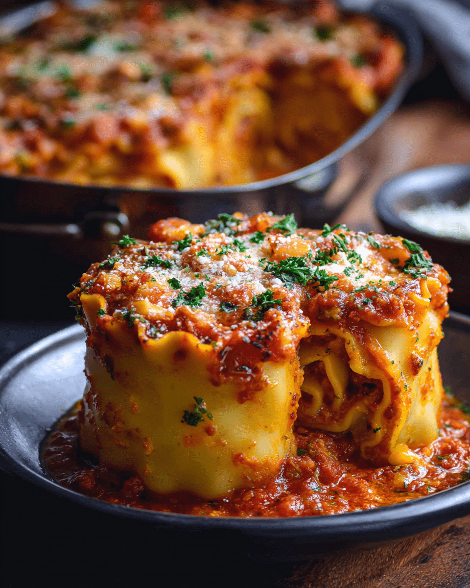 Butternut Squash Lasagna Roll-Ups