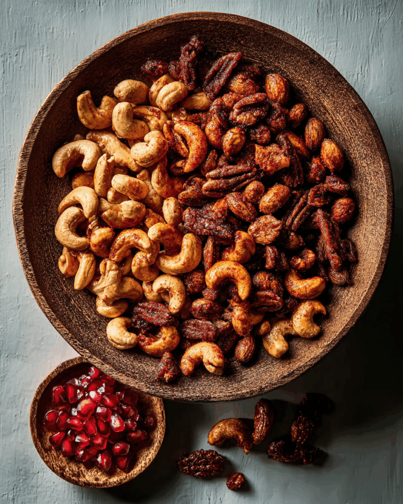 tangy-spiced nuts