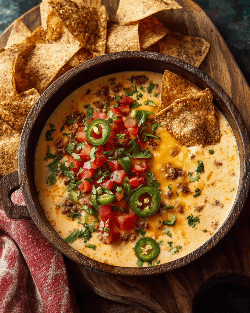 Hearty Cowboy Queso Dip