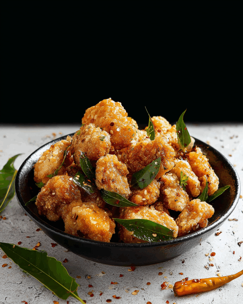 Crispy Taiwanese Popcorn Chicken