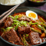 Korean Beef Stew with Gochujang