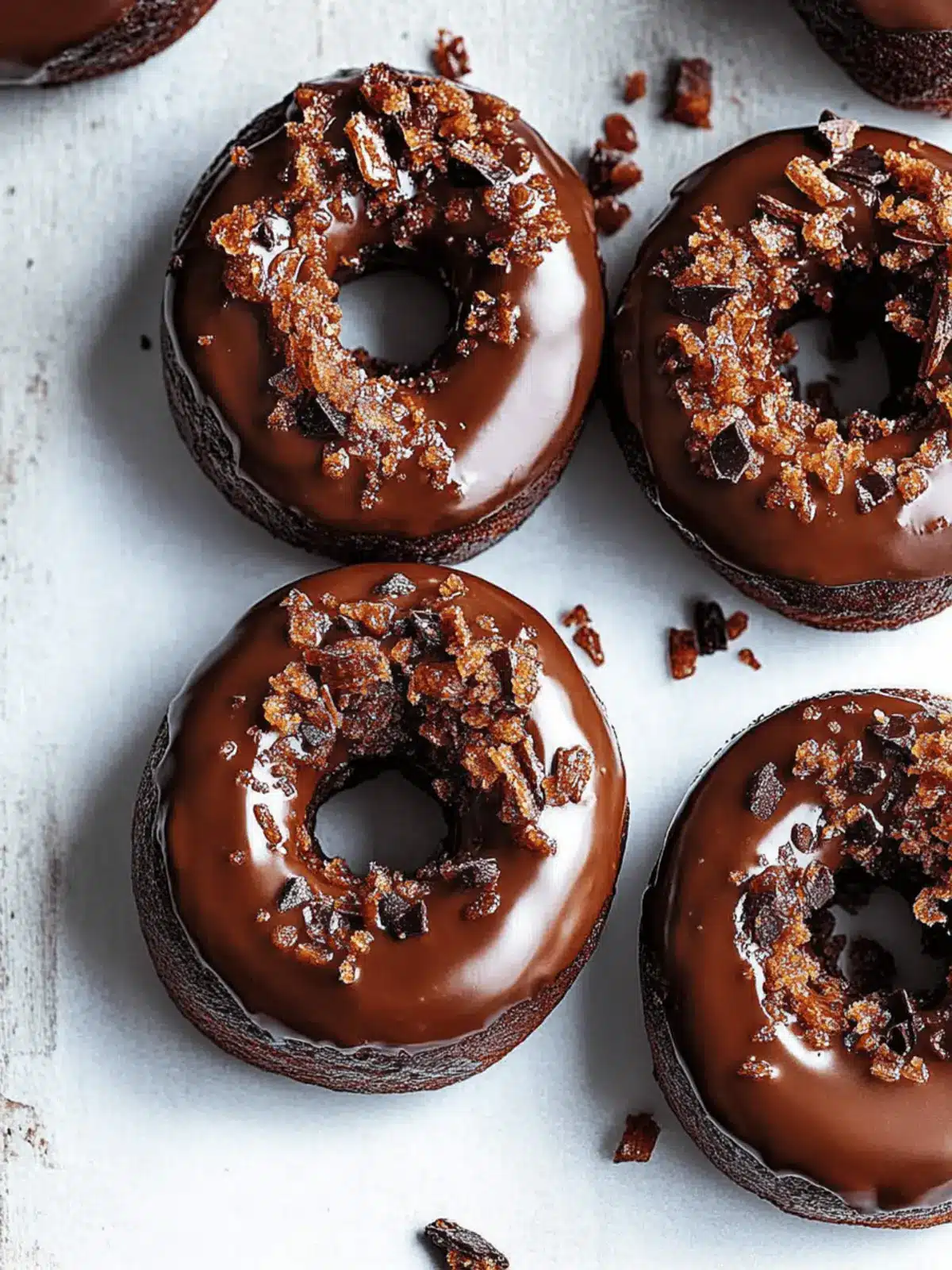 chocolate stout doughnuts