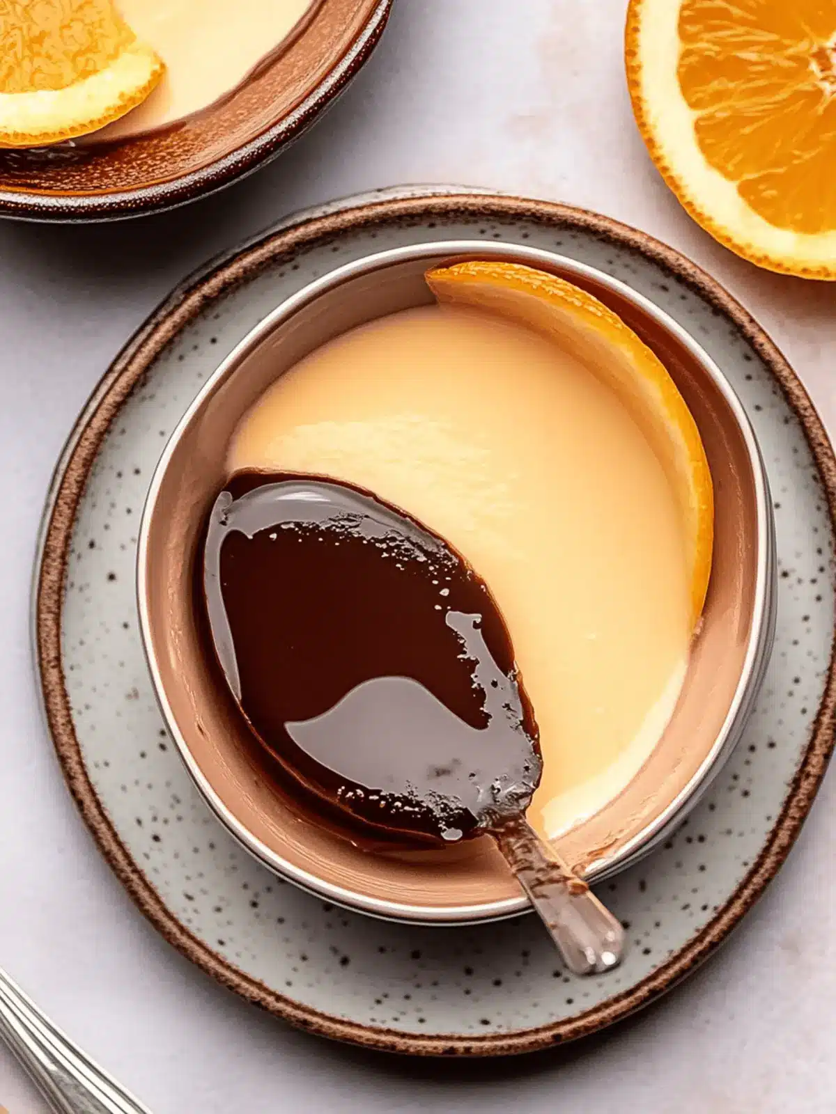 Chocolate Orange Posset
