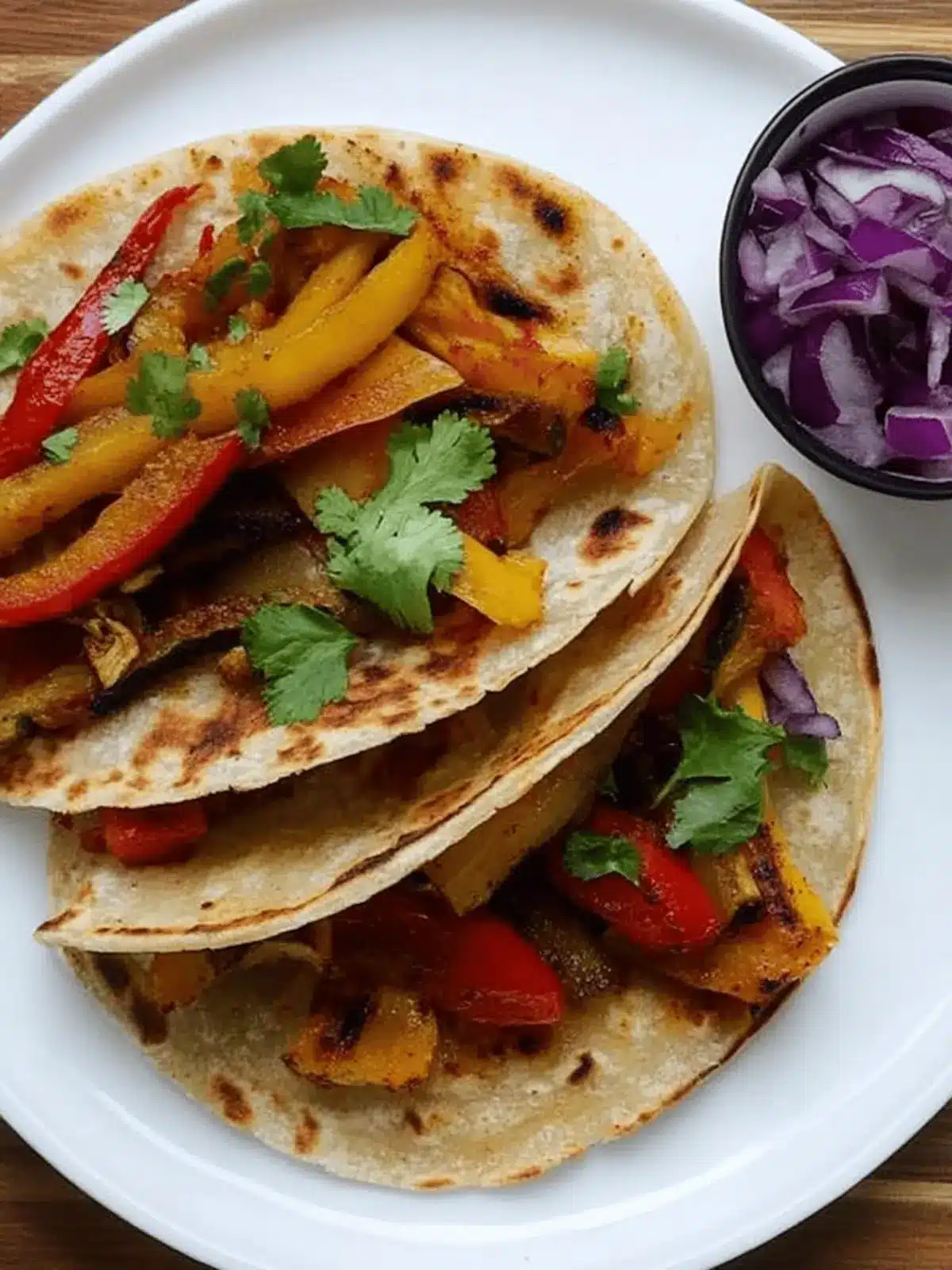 Quick Veggie Fajitas