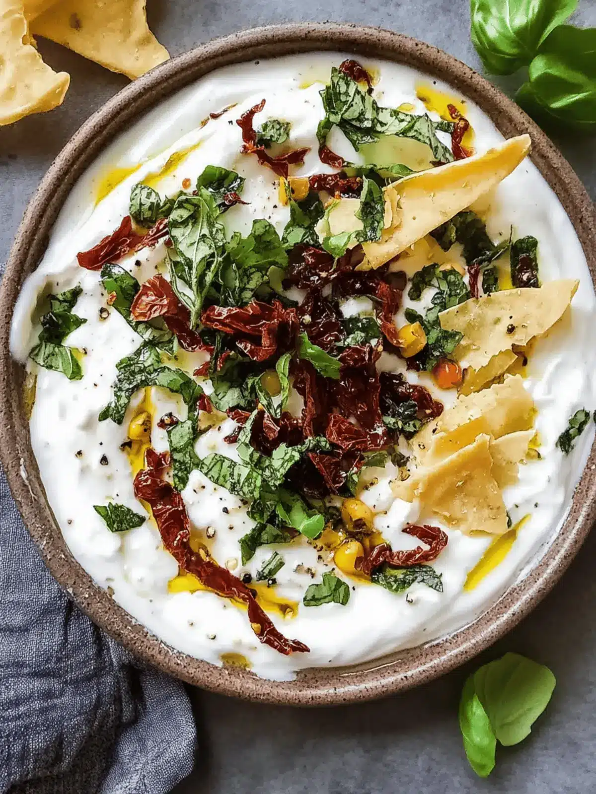 Mediterranean Greek Yogurt Dip