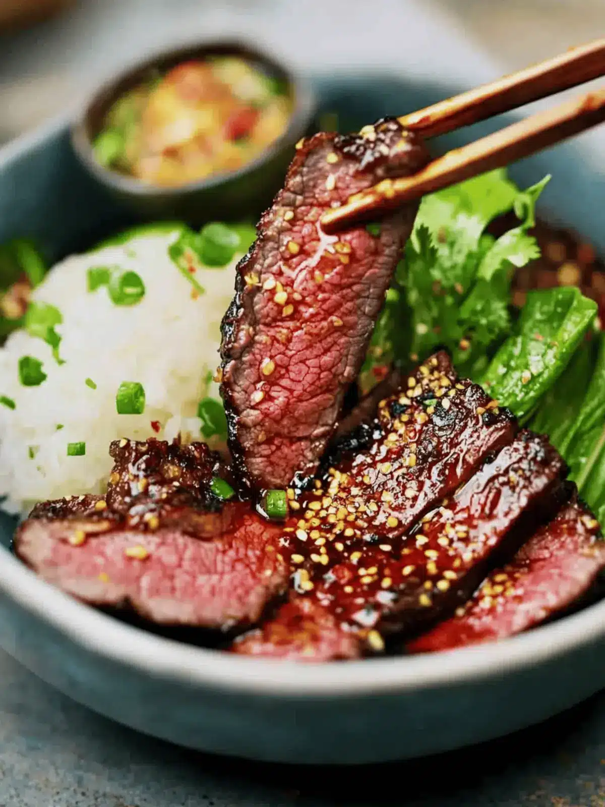 Crying Tiger Beef with Nam Jim Jaew Sauce