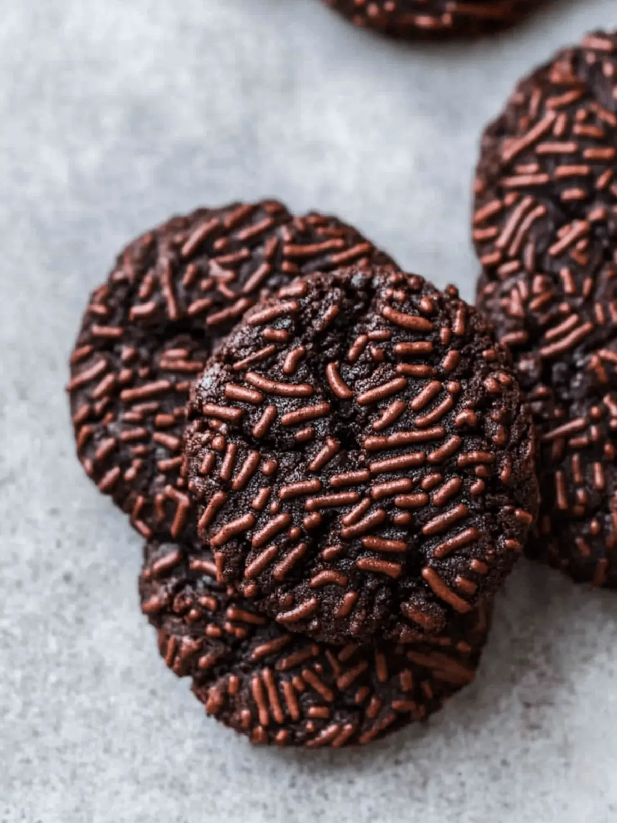 Chocolate Sprinkle Cookies