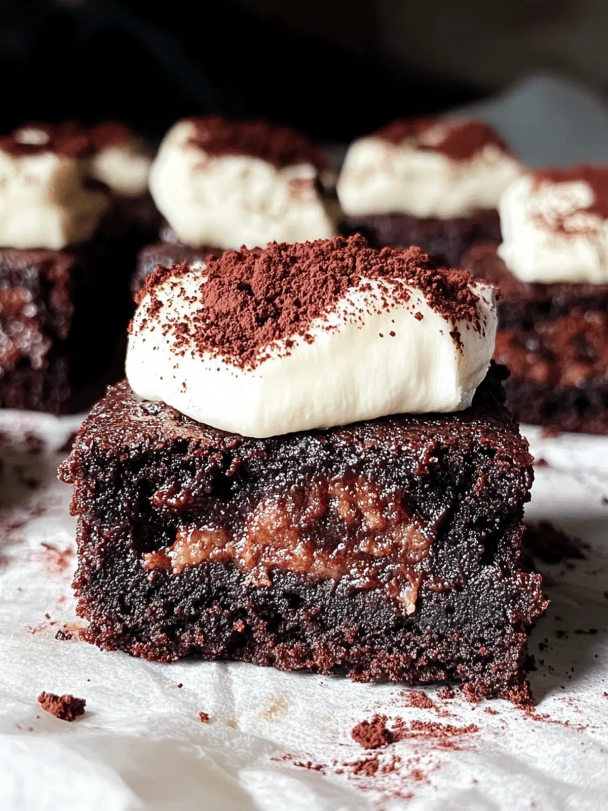 Brown Butter Red Velvet Brownies
