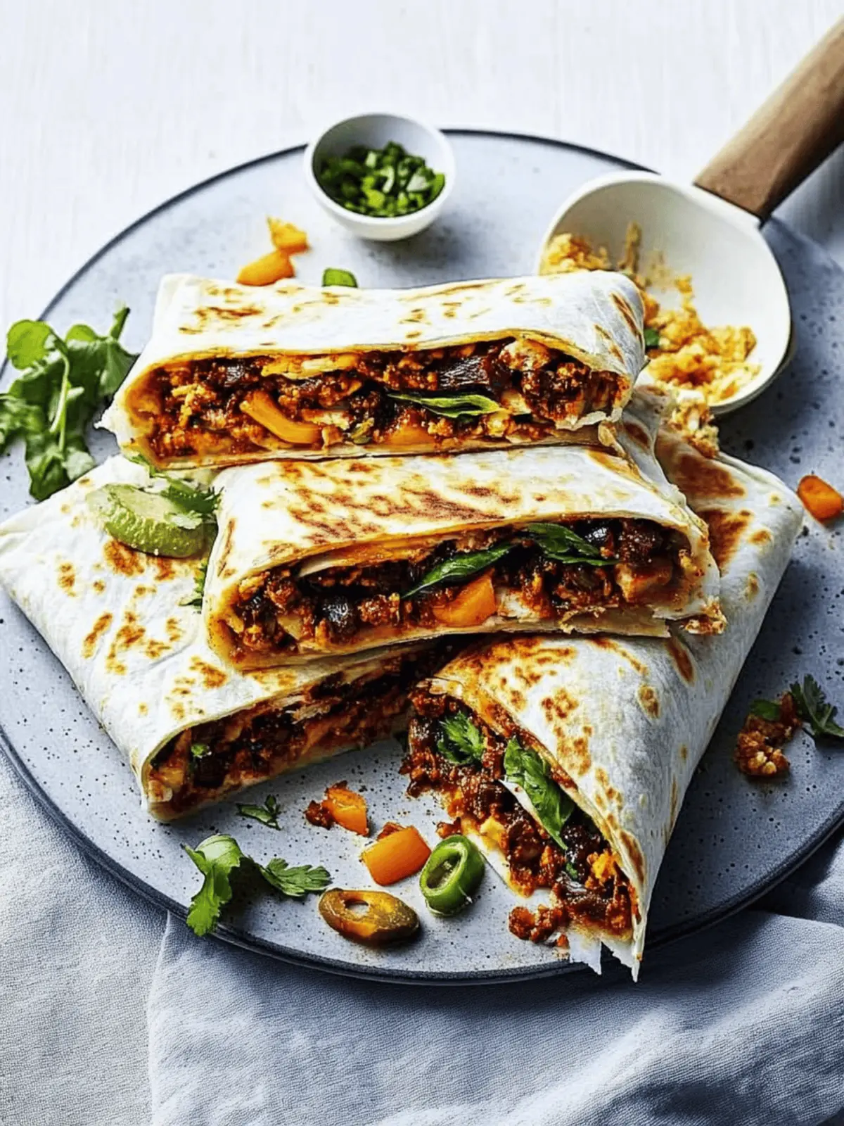 spicy chipotle crunch wraps