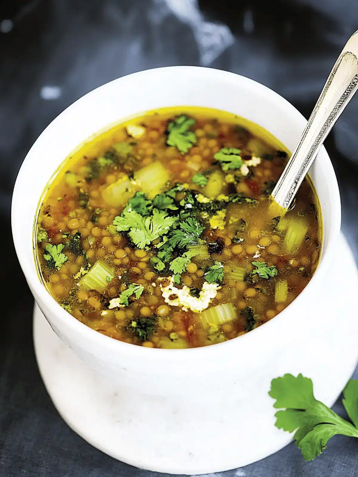 Nonna’s Lentil, Fennel & Celery Soup