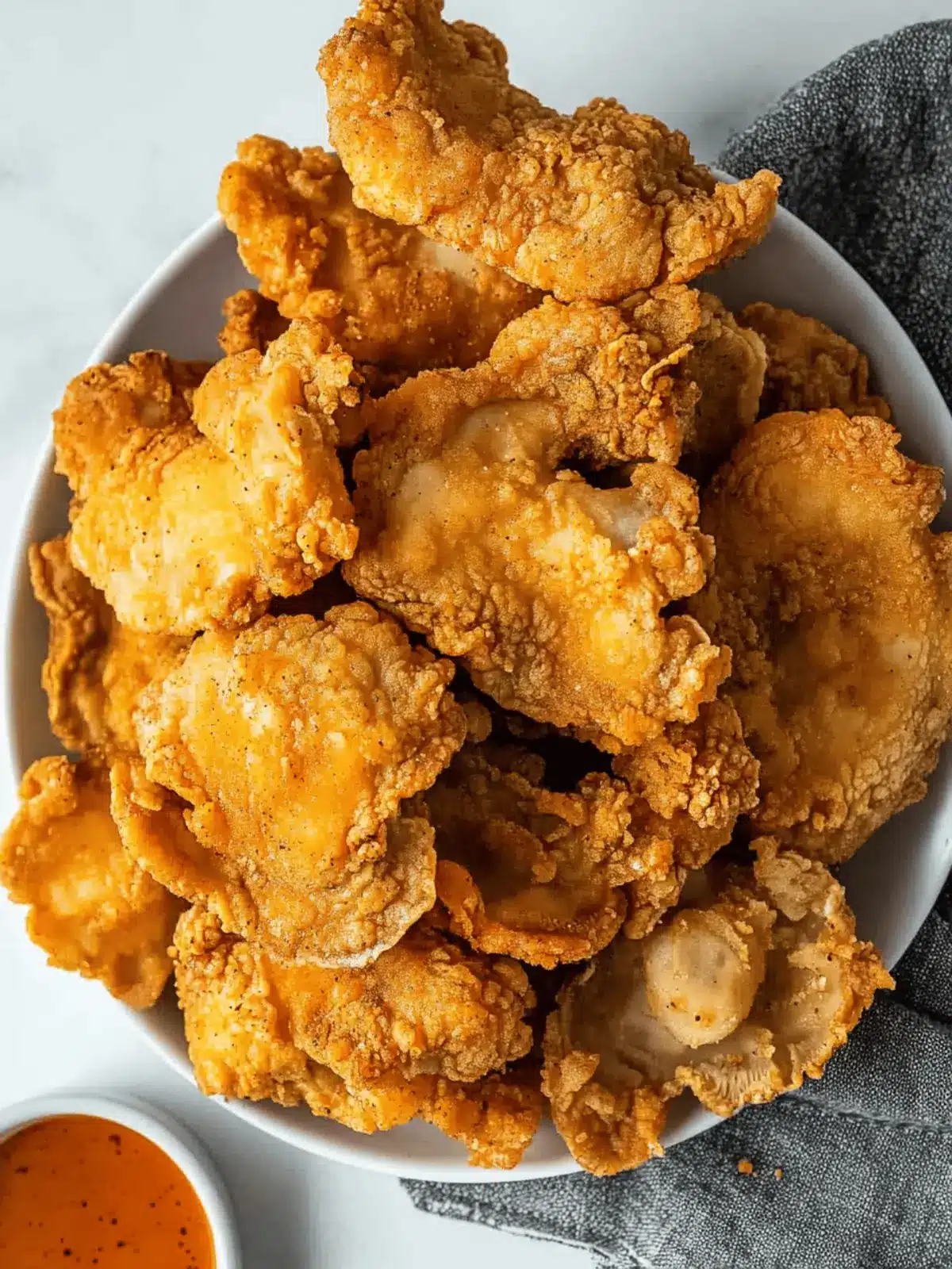 Fried Oyster Mushrooms (Vegan Fried Chicken)