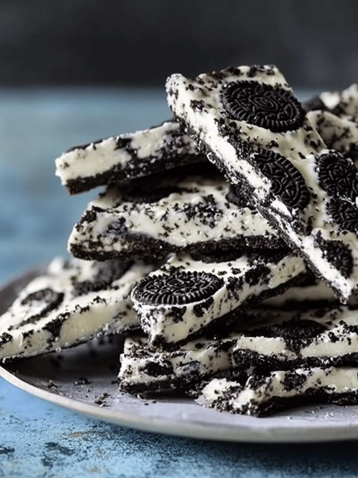 Cookies and Cream Oreo Bark