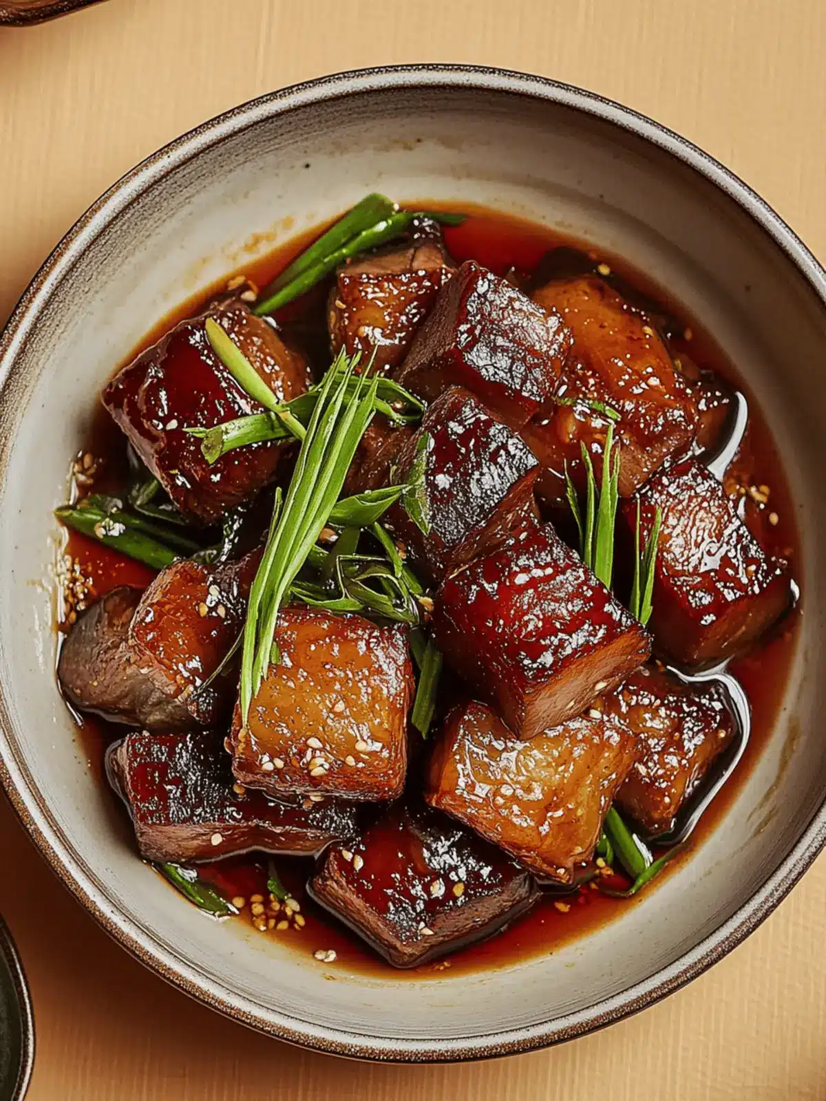 Sake-and-Soy-Braised Pork Belly
