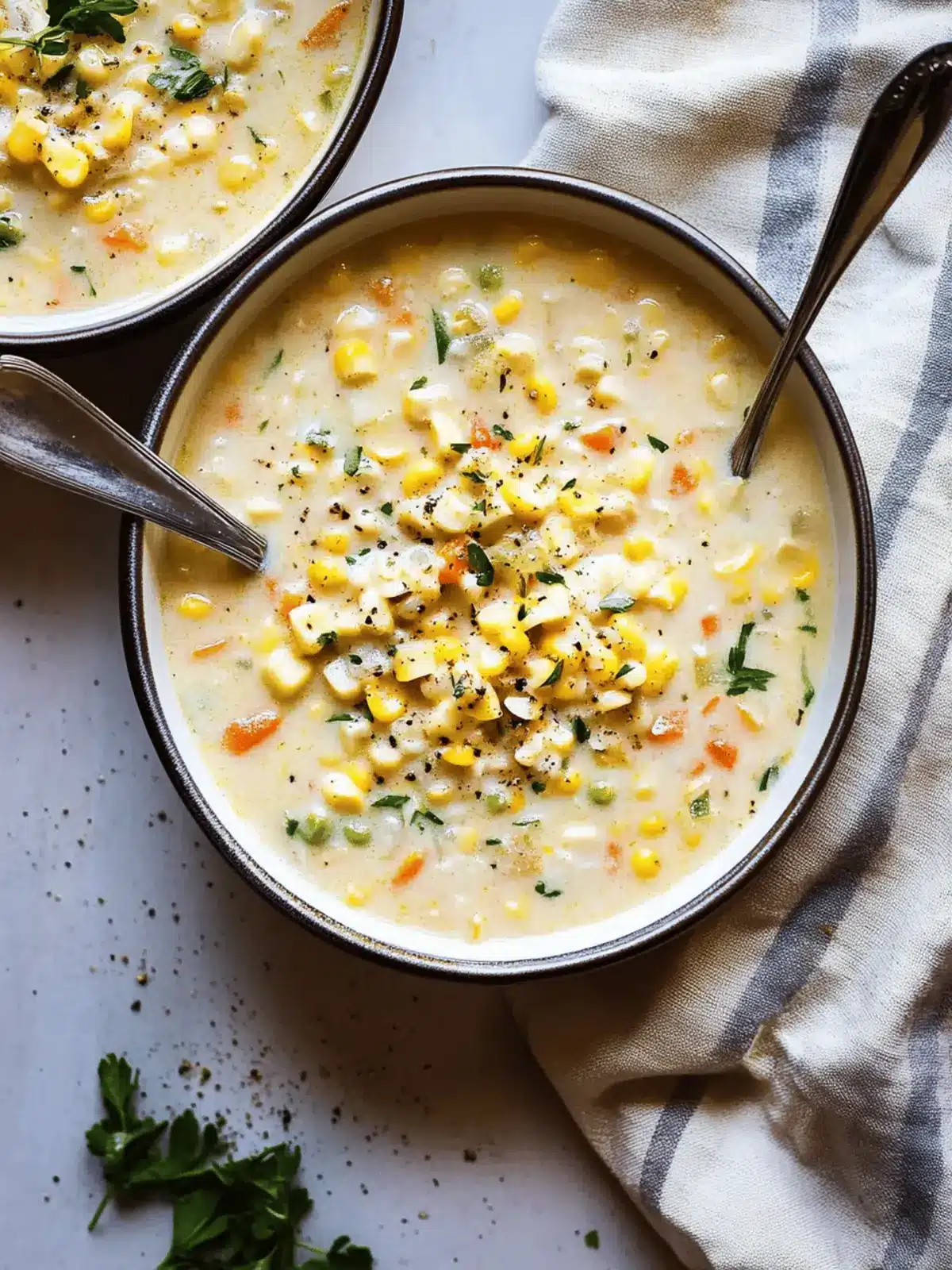 Summer Corn Chowder Soup