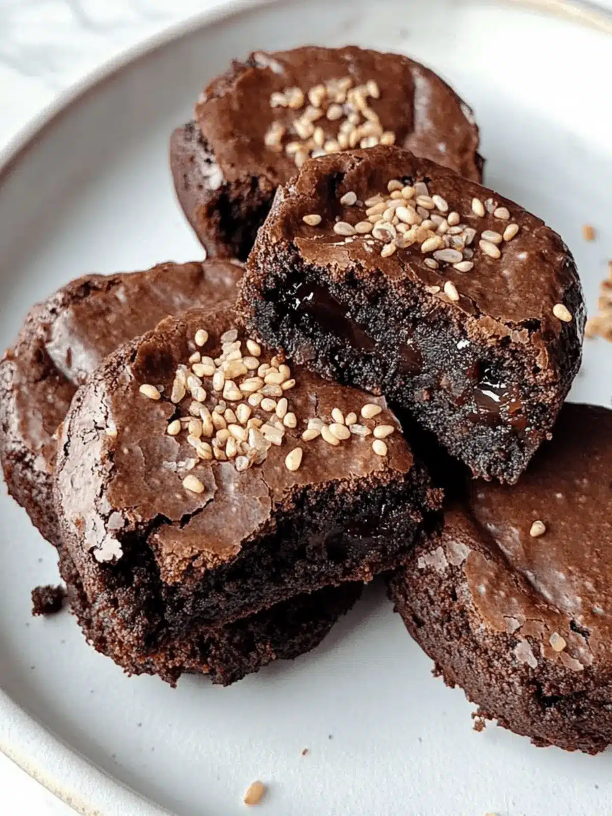 Tahini Date Brownies