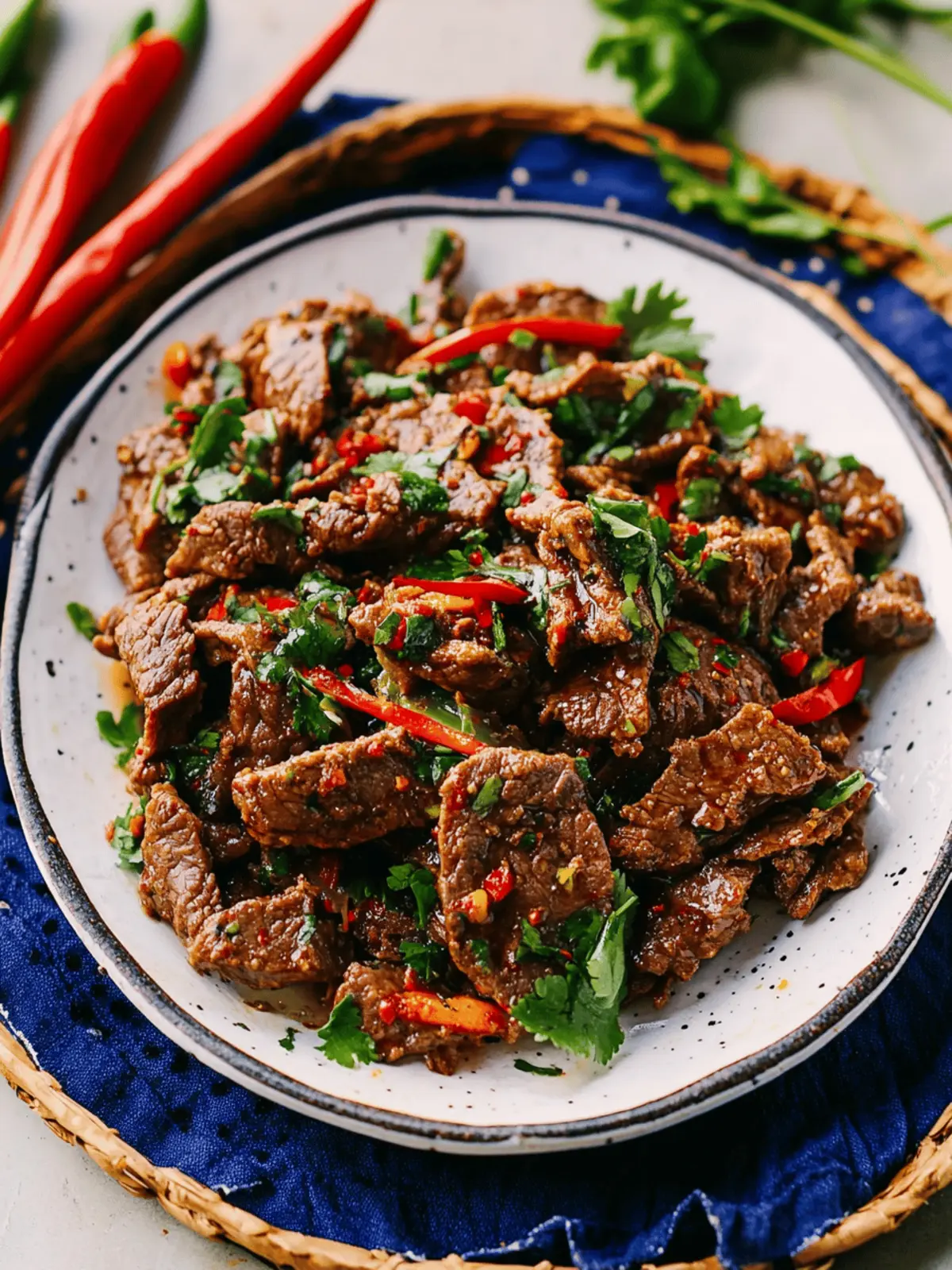 Spicy Beef Salad