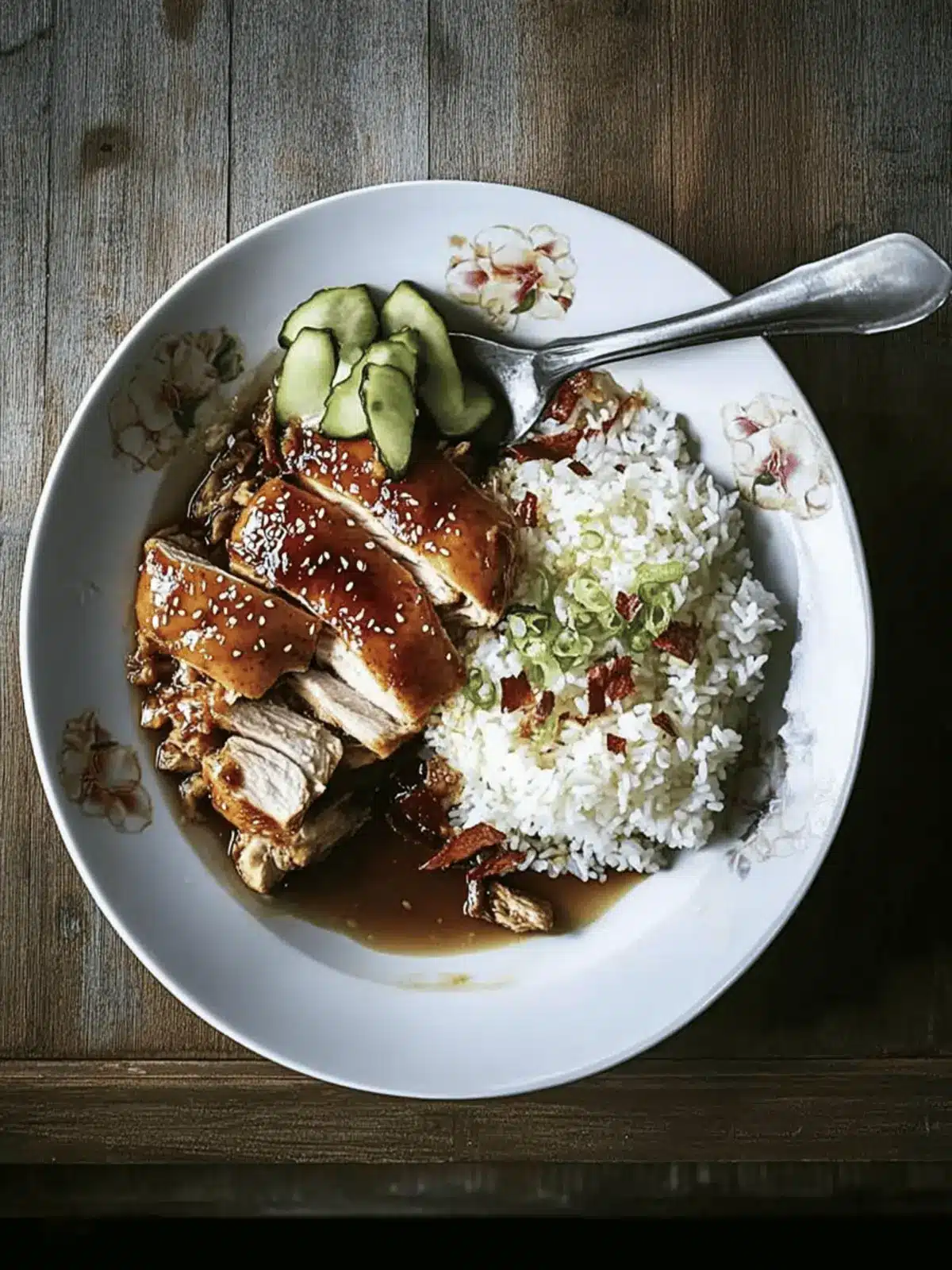 SUPPLE SLOW-COOKED SOY SAUCE CHICKEN RICE