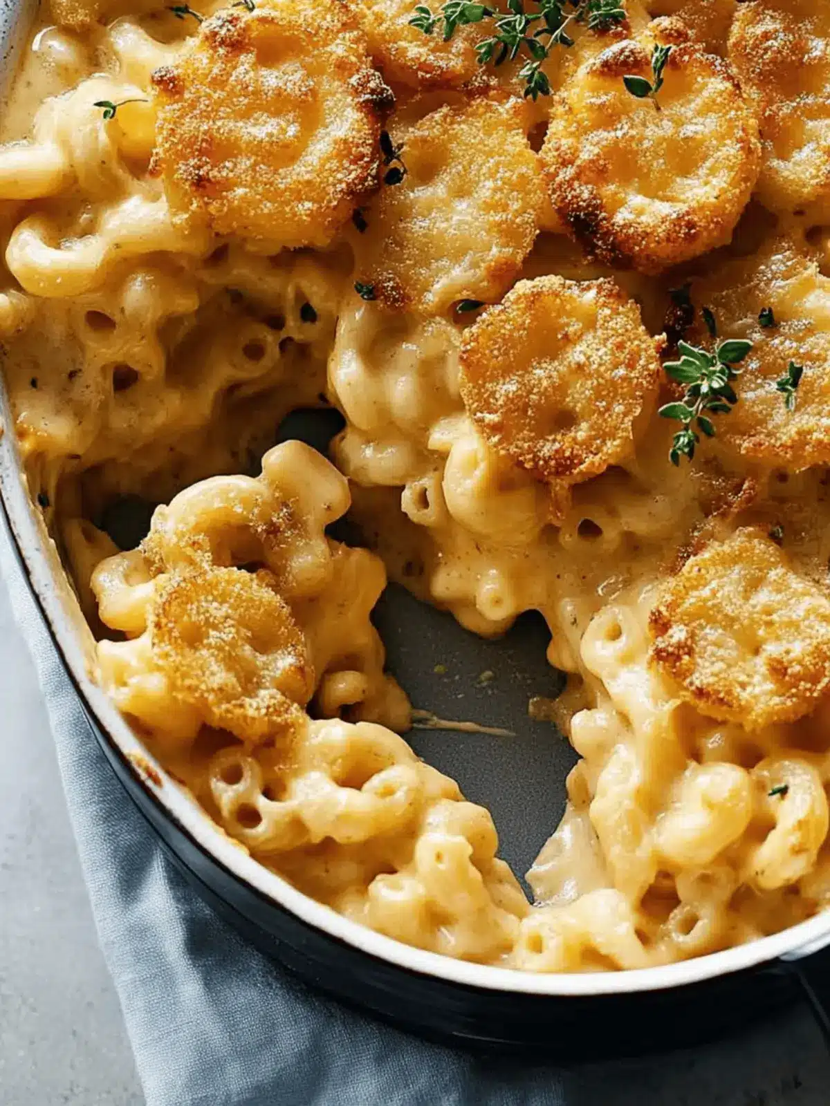 French Onion Macaroni and Cheese