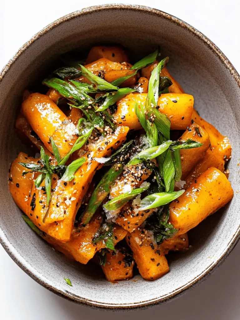 Brown Butter Tteokbokki
