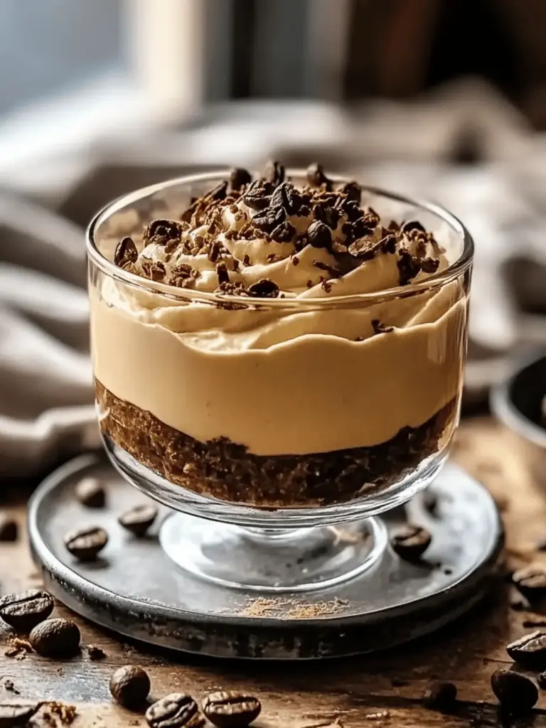 Decadent Coffee Mousse