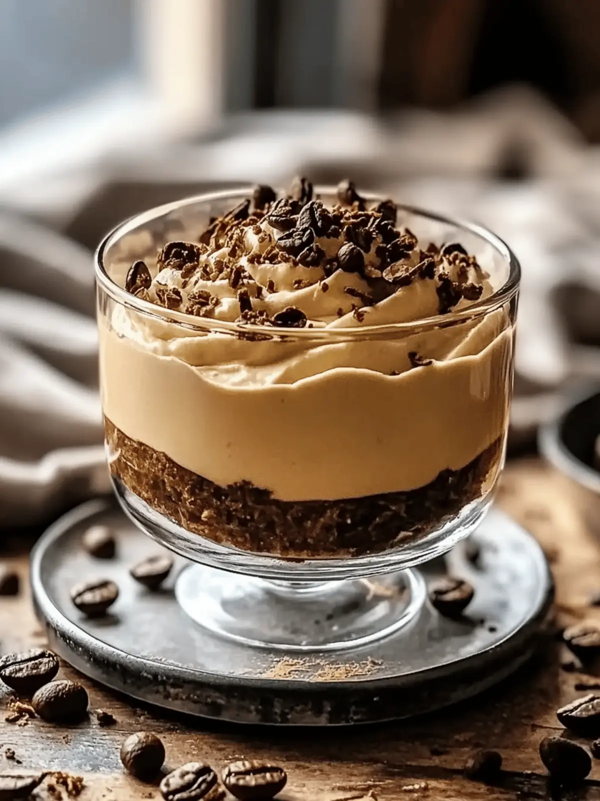 Decadent Coffee Mousse