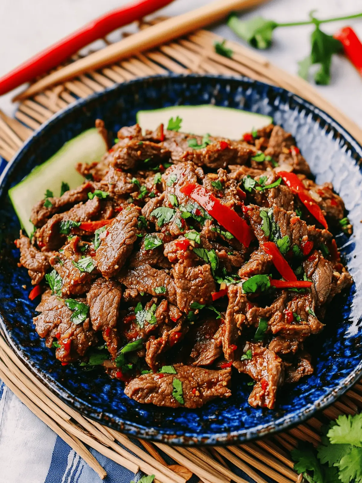Spicy Beef Salad