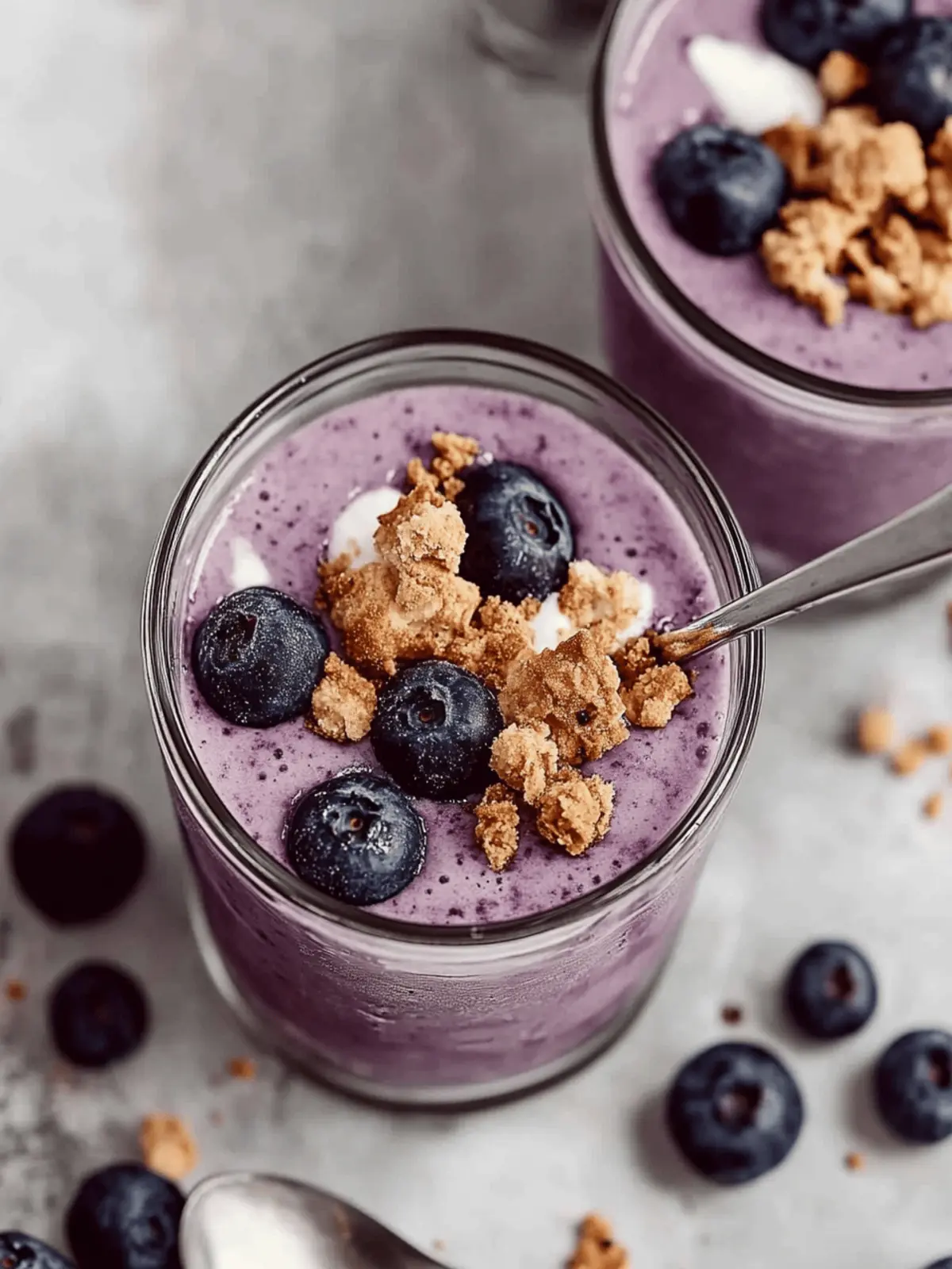 Blueberry Cobbler Smoothie