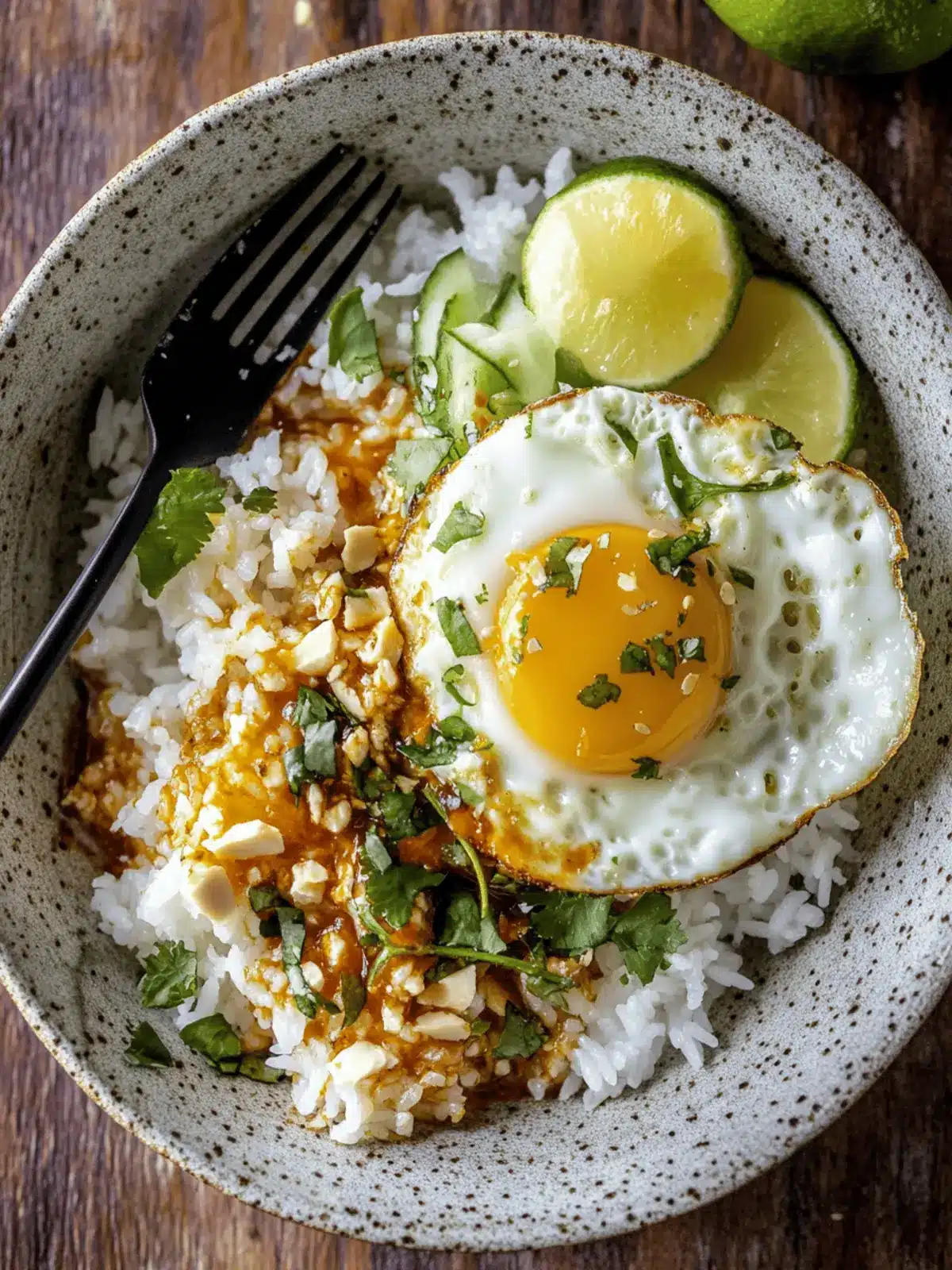 Spicy Rice Bowl with Egg
