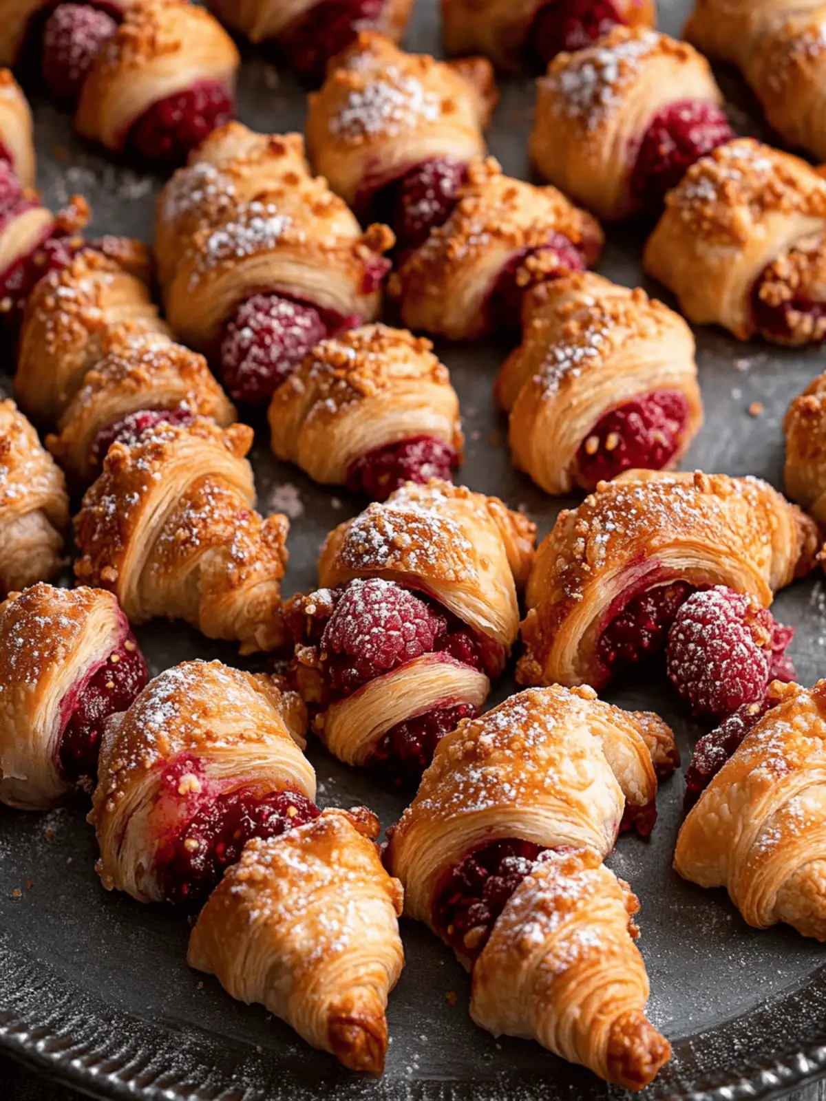 Classic Jewish Raspberry Rugelach