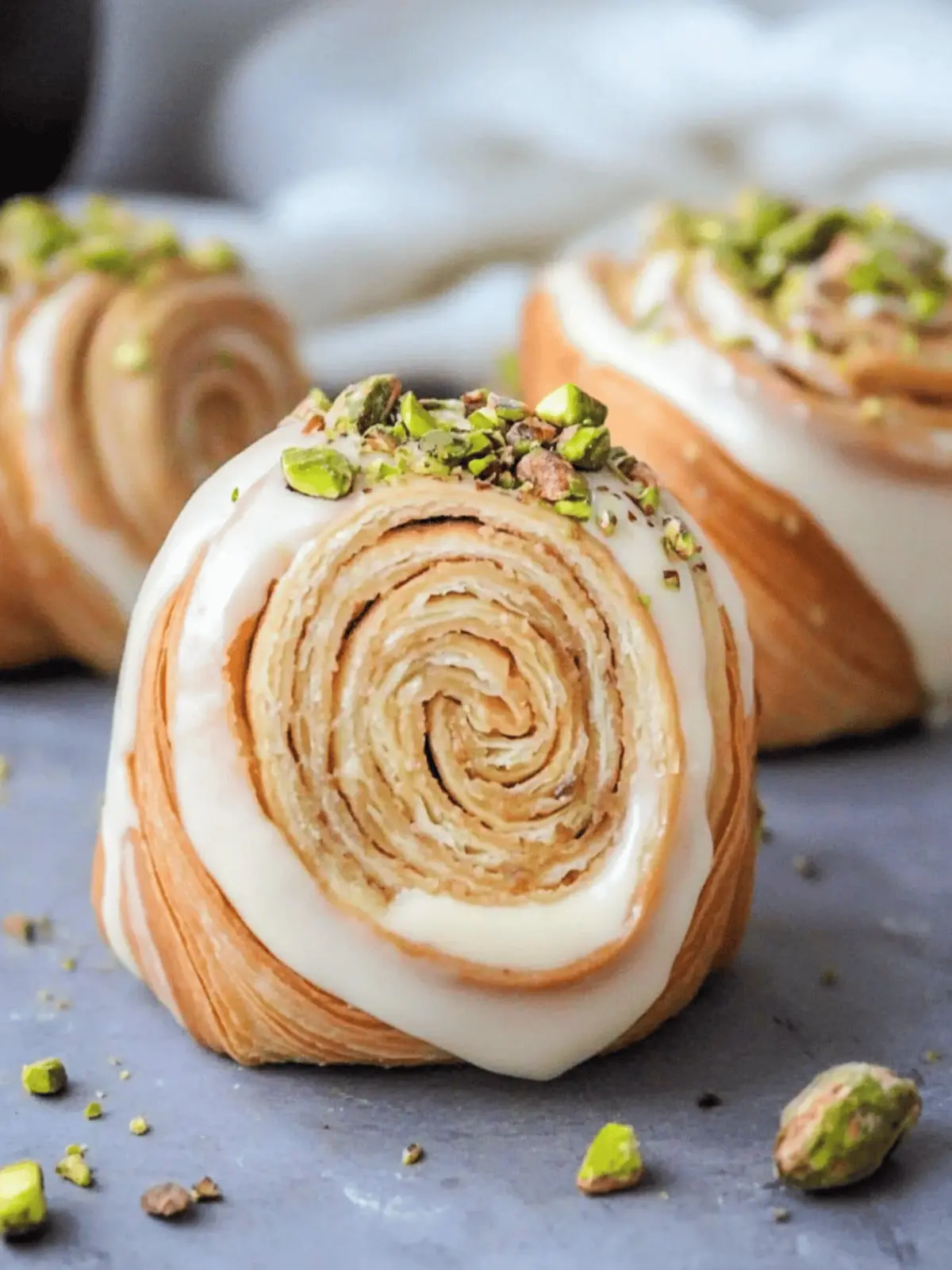 Pistachio Supreme Croissants