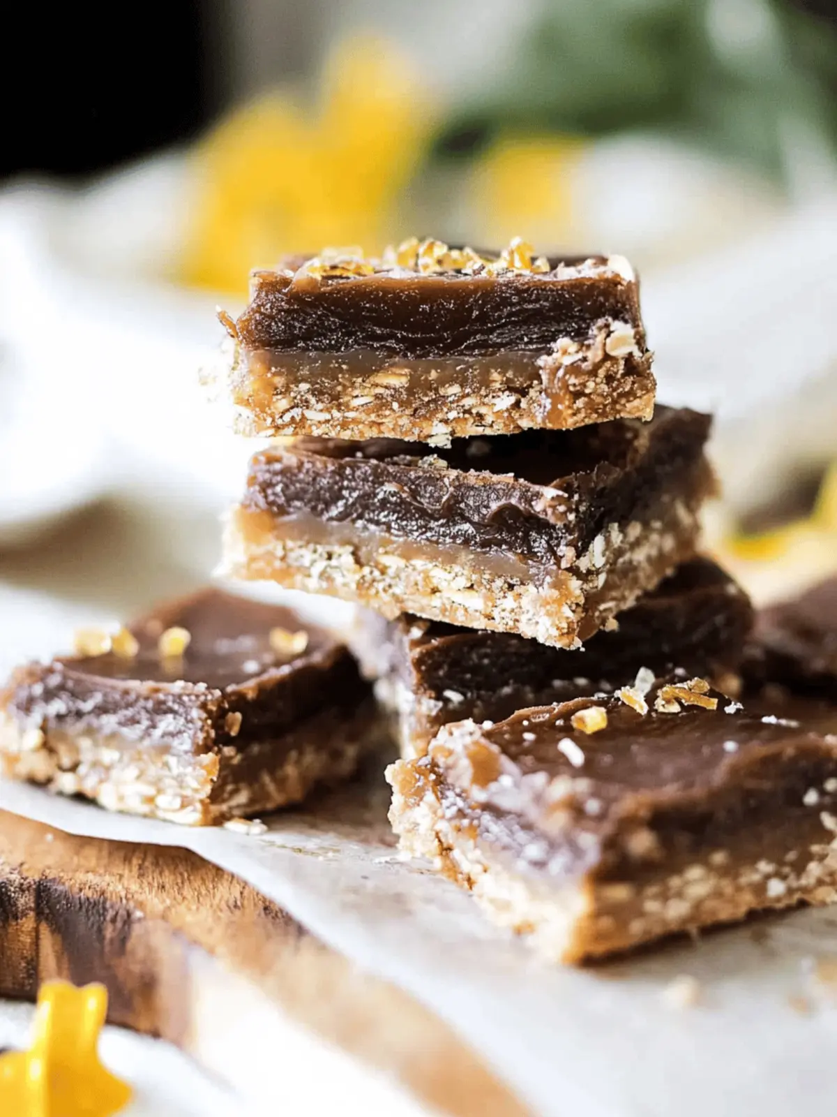 Homemade Date Twix Bars