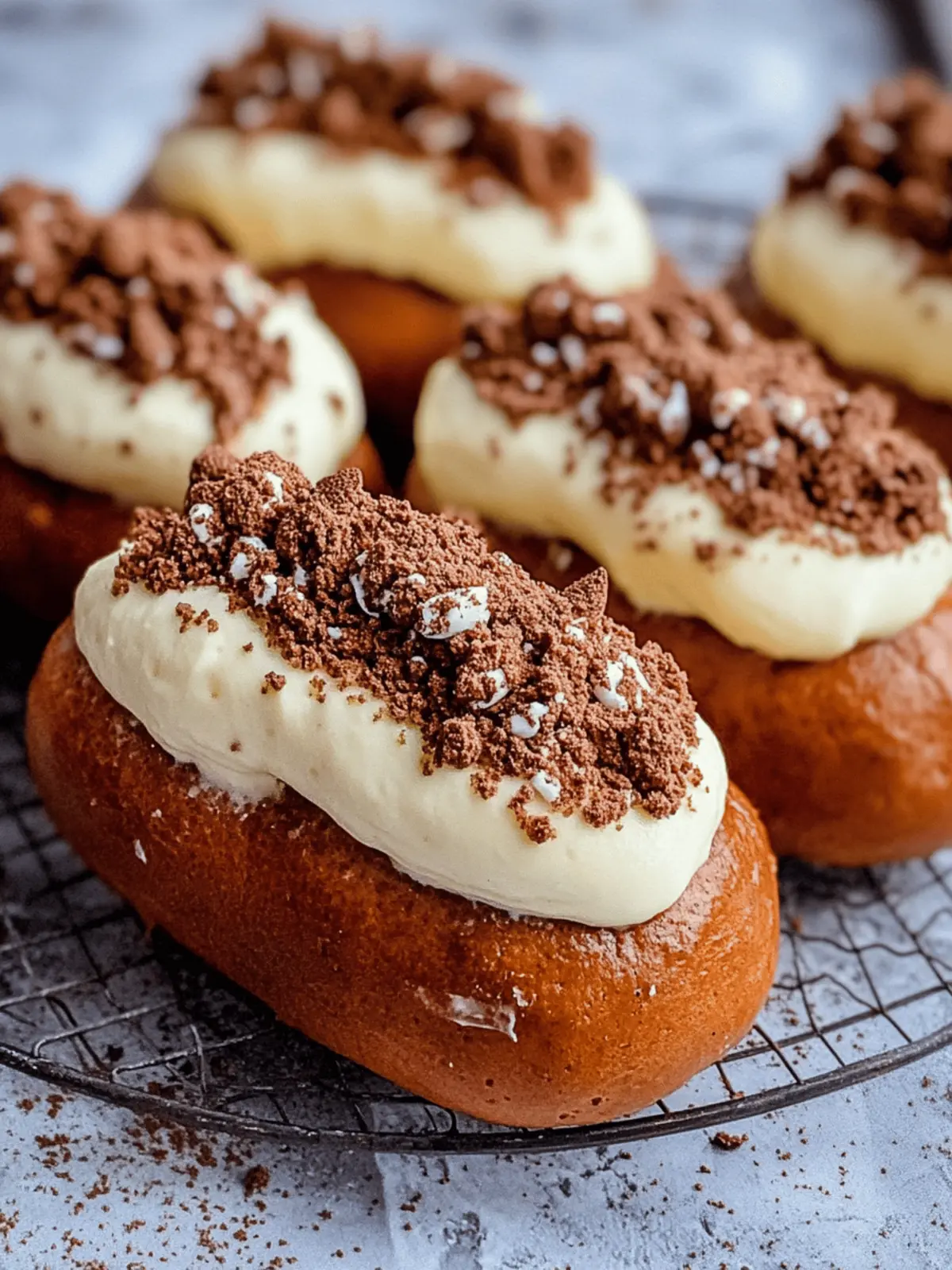 Tiramisù Cream Buns