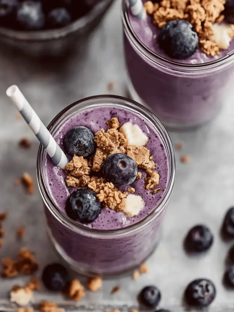 Blueberry Cobbler Smoothie