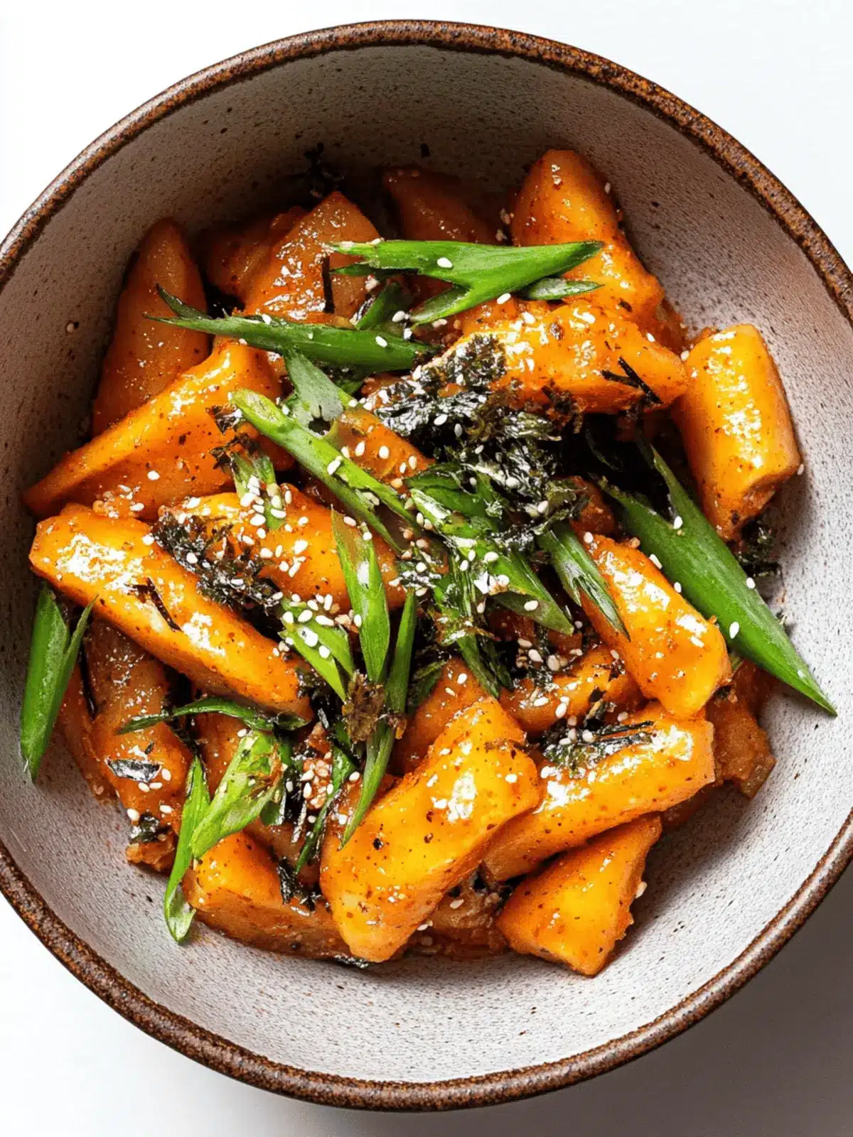 Brown Butter Tteokbokki