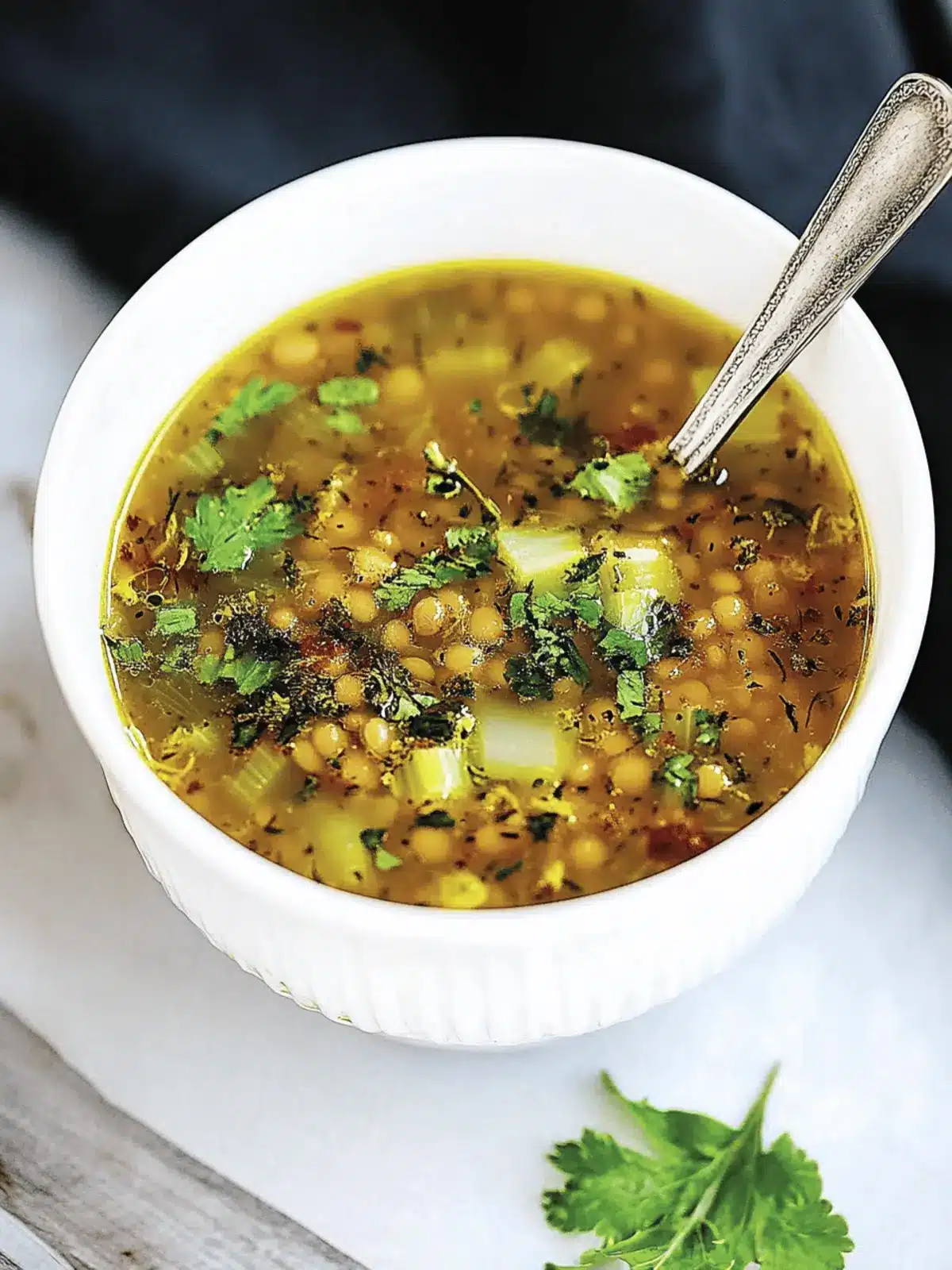 Nonna’s Lentil, Fennel & Celery Soup