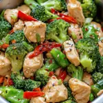 Spicy Chicken + Broccoli Stir-Fry