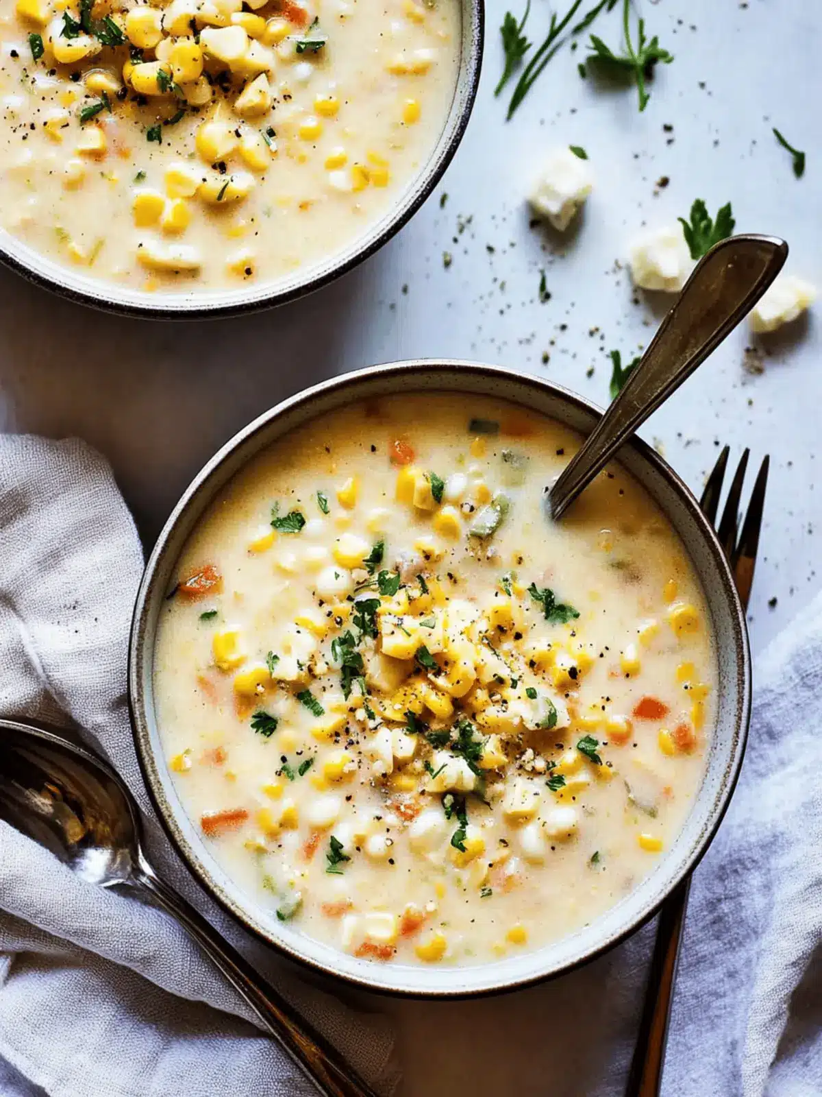 Summer Corn Chowder Soup