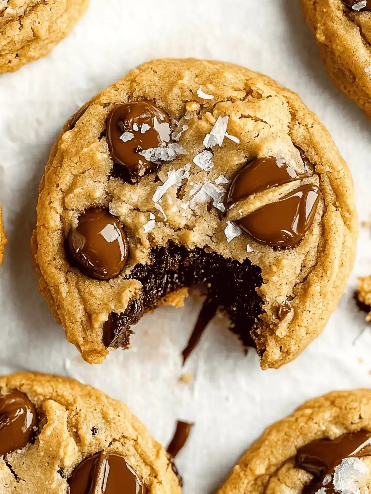 Vegan Tahini Chocolate Chip Cookies
