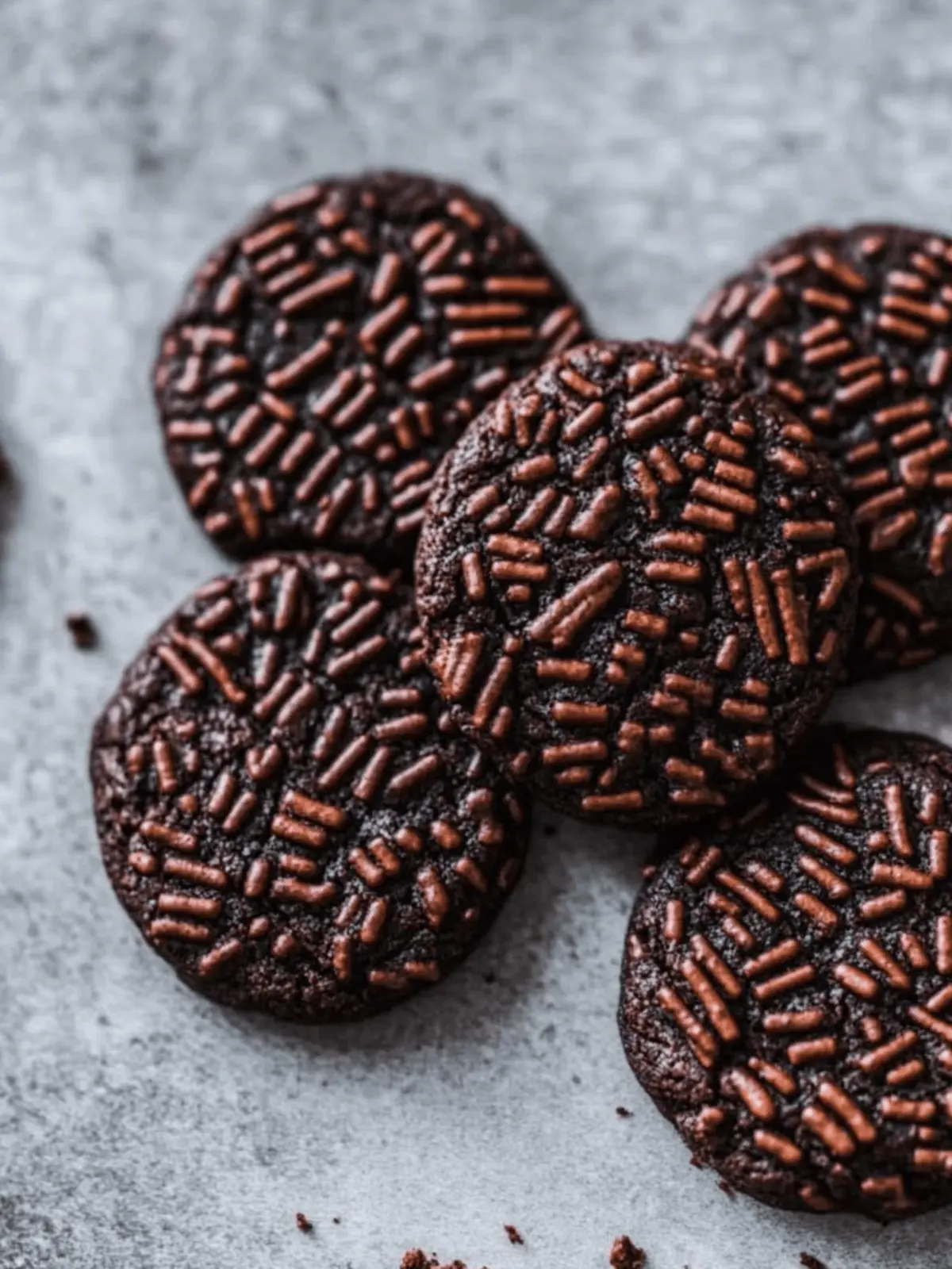 Chocolate Sprinkle Cookies
