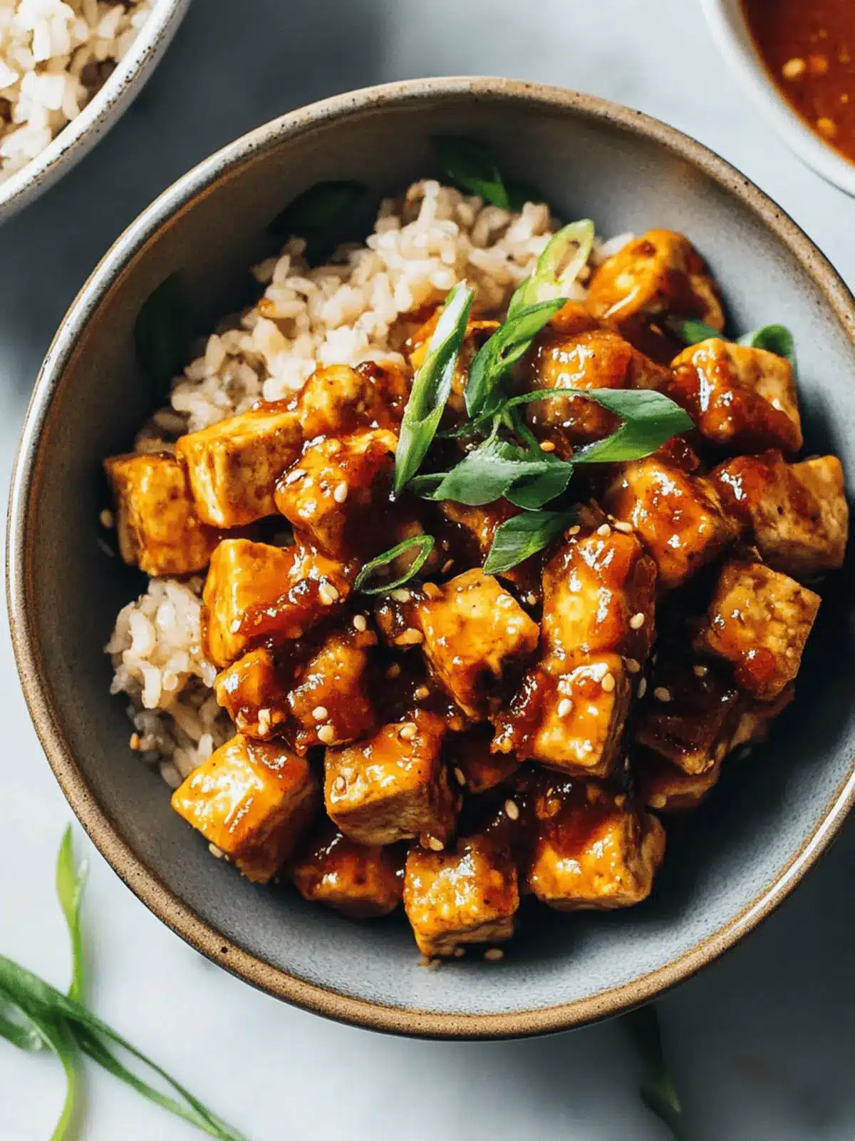 Chili Crunch Tofu