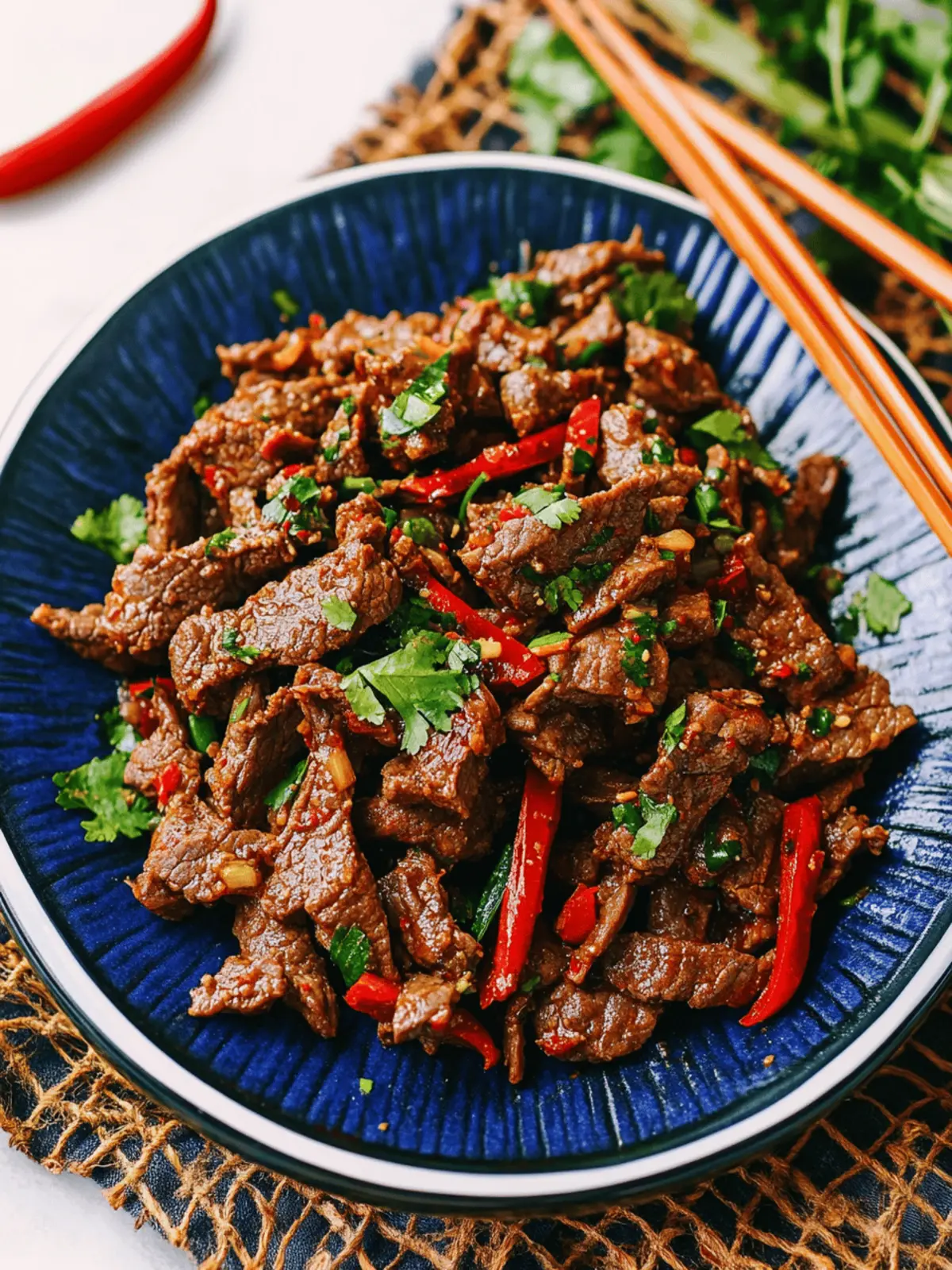 Spicy Beef Salad