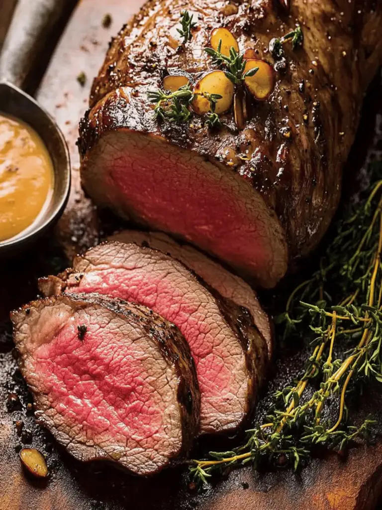 A magnificent Roast Beef Tenderloin
